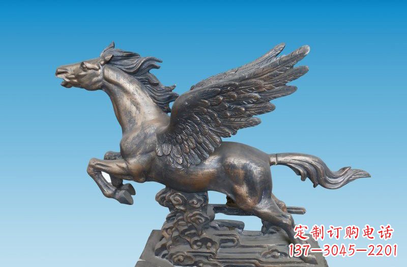 大同铜雕飞马222