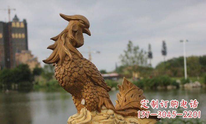 大同铜雕凤凰古代神兽雕塑