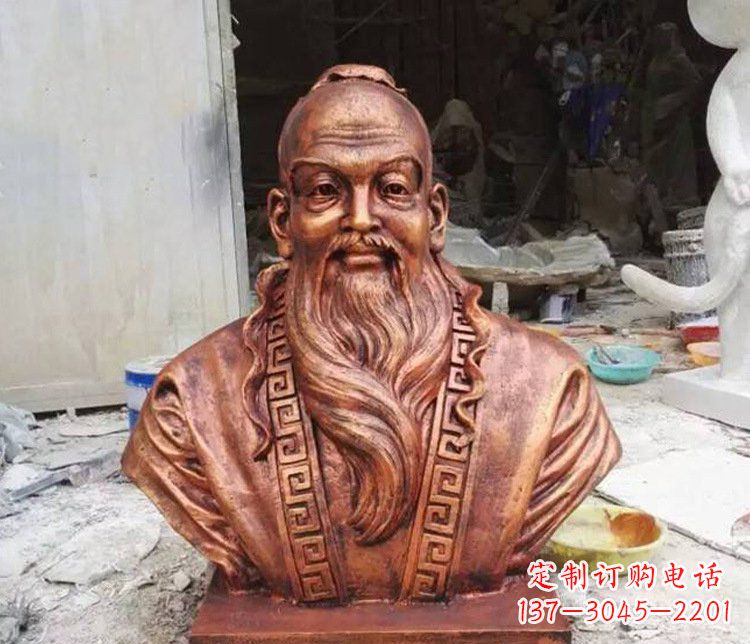 大同铜雕古代孙思邈人物雕塑