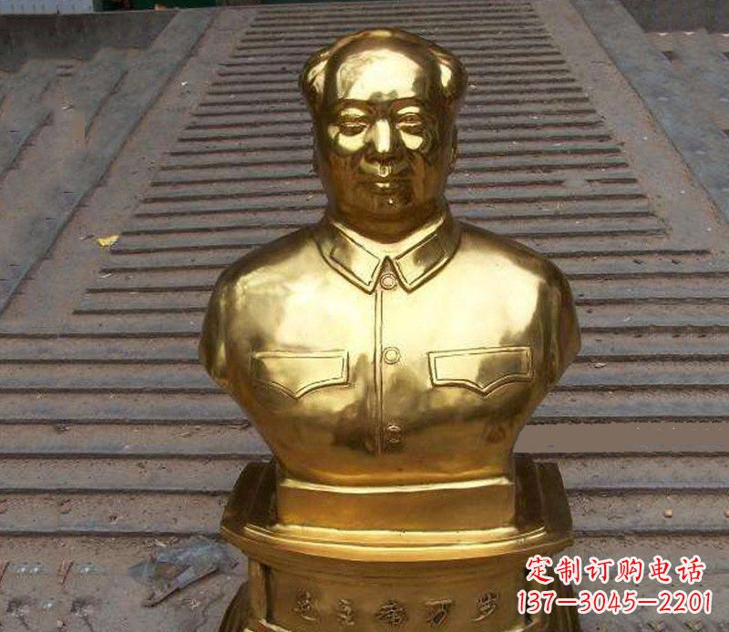 大同铜雕广场伟人雕塑摆件