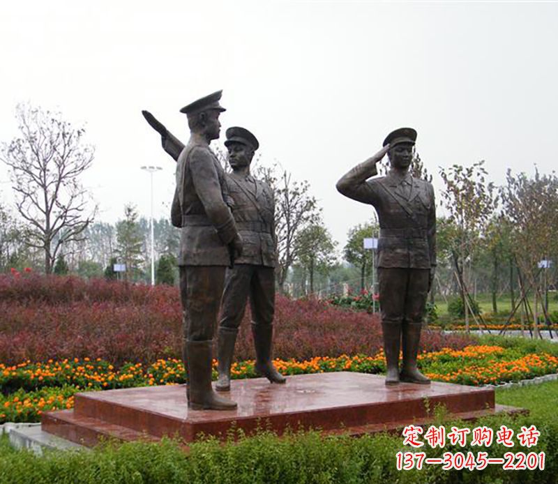 大同铜雕警察铜雕