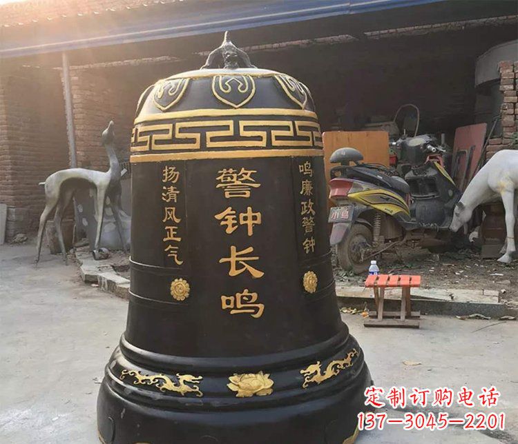 大同铜雕警钟长鸣寺庙雕塑