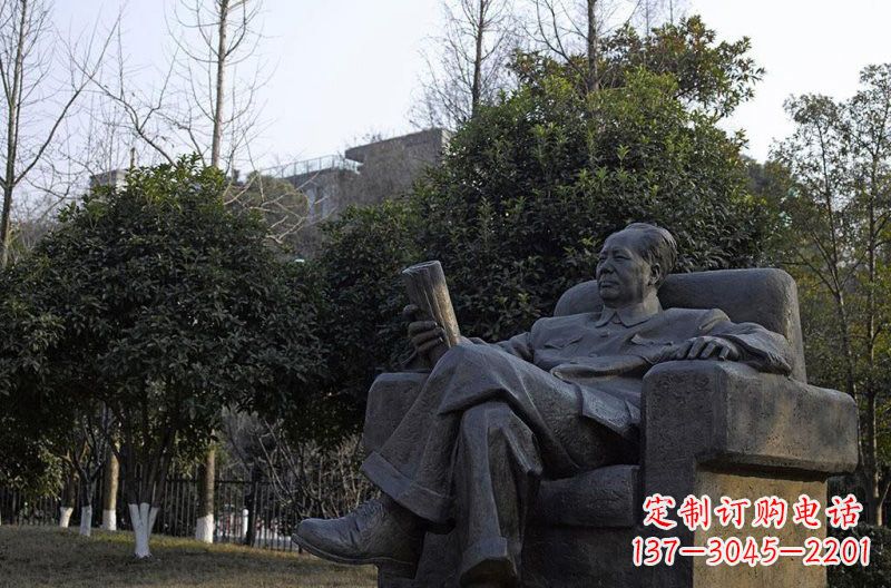 大同铜雕毛泽东伟人雕塑