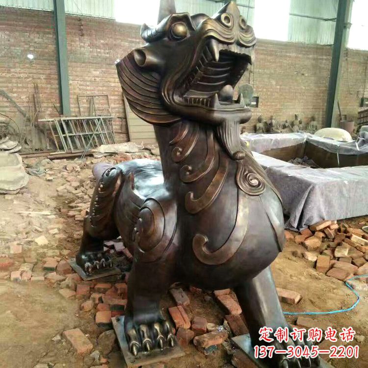 大同铜雕貔貅镇宅辟邪