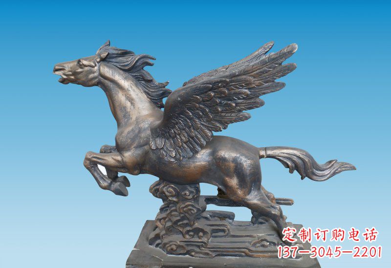 大同铜雕企业飞马