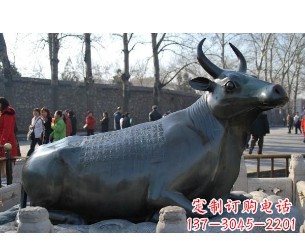 大同铜雕孺子牛