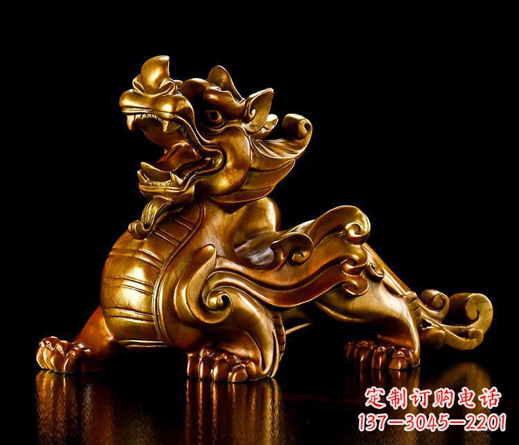 大同铜雕瑞兽貔貅