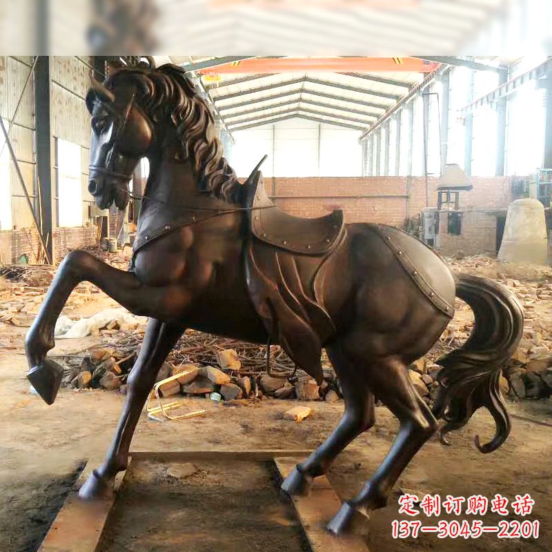 大同铜雕战马