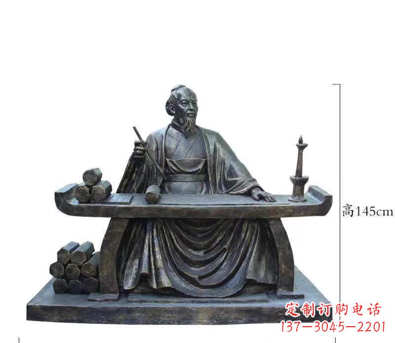 大同铜雕张仲景人物