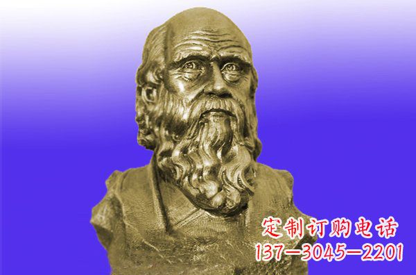 大同托尔斯泰头像铜雕