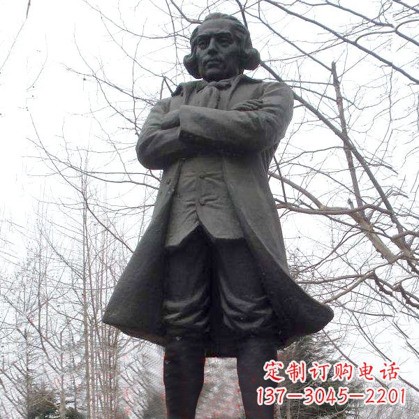 大同瓦特公园铜雕塑像