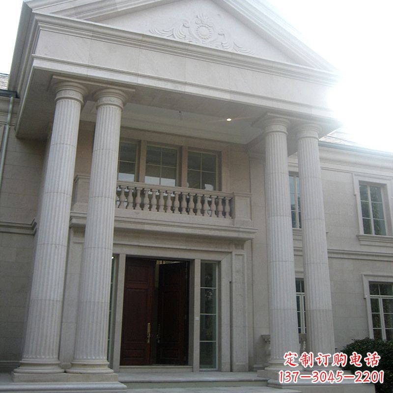 大同外墙罗马柱石雕