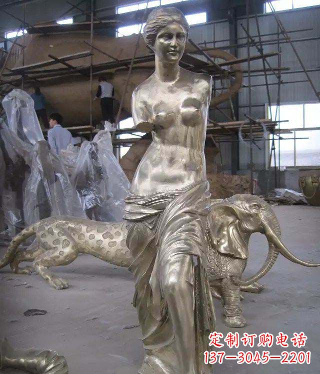 大同维纳斯西方人物铜雕
