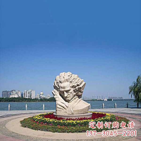 大同维也纳古典乐派代表人物世界知名音乐家贝多芬石雕景区景观雕像