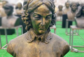 大同南丁格尔纯铜头像雕像——传承慈善精神