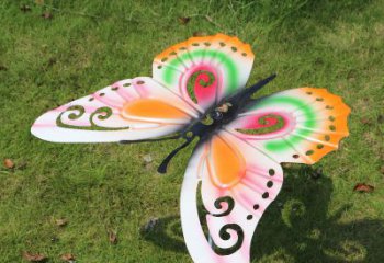 大同暖色不锈钢蝴蝶雕塑--精致细腻如蝶般的自在