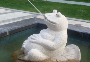 大同无边界精致艺术——喷水青蛙石雕