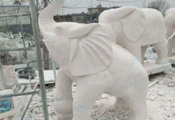 大同企业景观招财大象雕塑