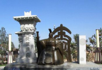 大同秦始皇雕塑，精致细腻，传承历史之美