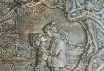 大同铜浮雕：神话中的爱情故事——牛郎织女