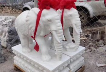 大同元宝驾驭的大象雕塑艺术