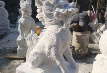 大同正宗古典麒麟神兽招财动物雕塑