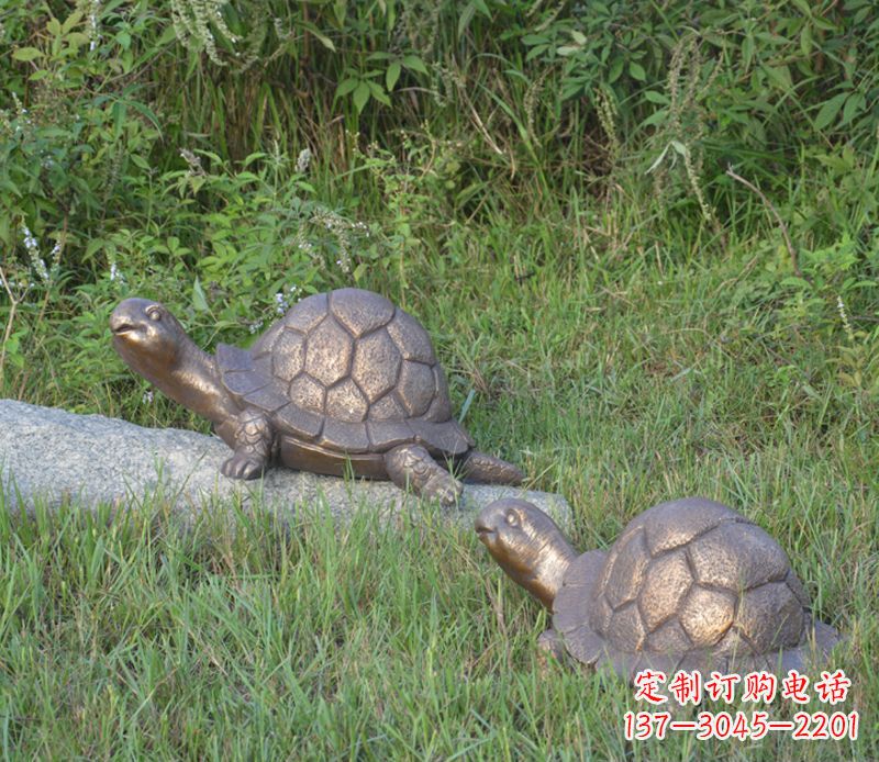 大同乌龟铜雕