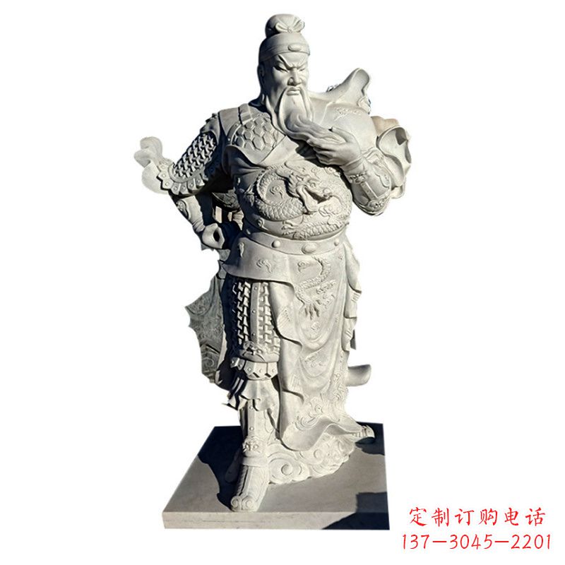 大同武财神关羽石雕