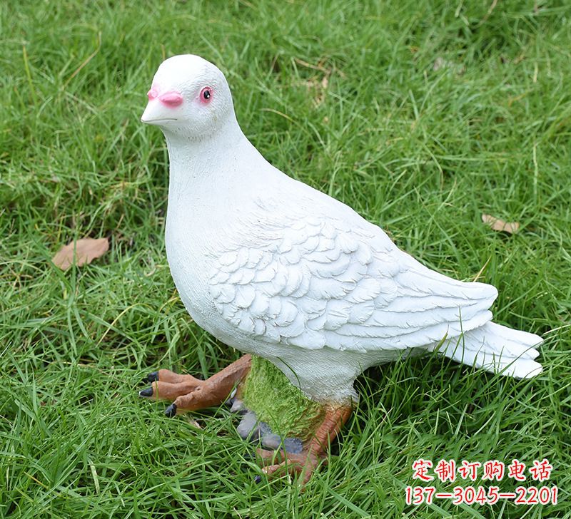 大同西方的鸽子雕塑