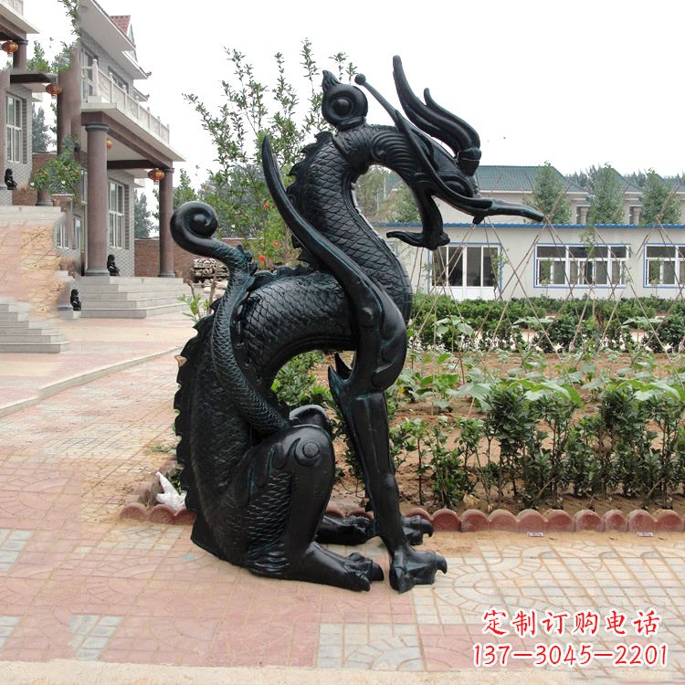 大同西方龙动物神兽雕塑
