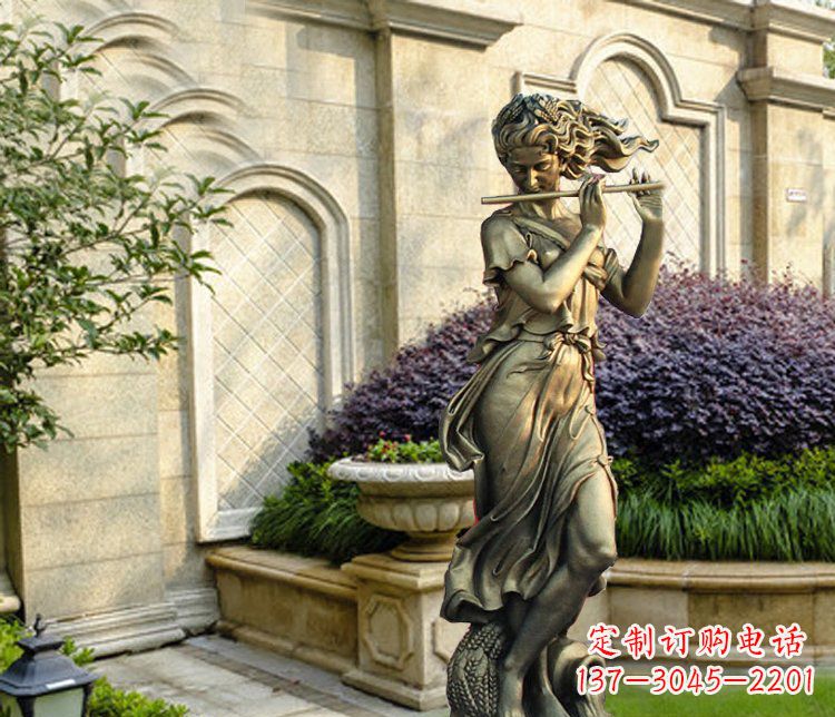 大同西方女人别墅景观铜雕塑