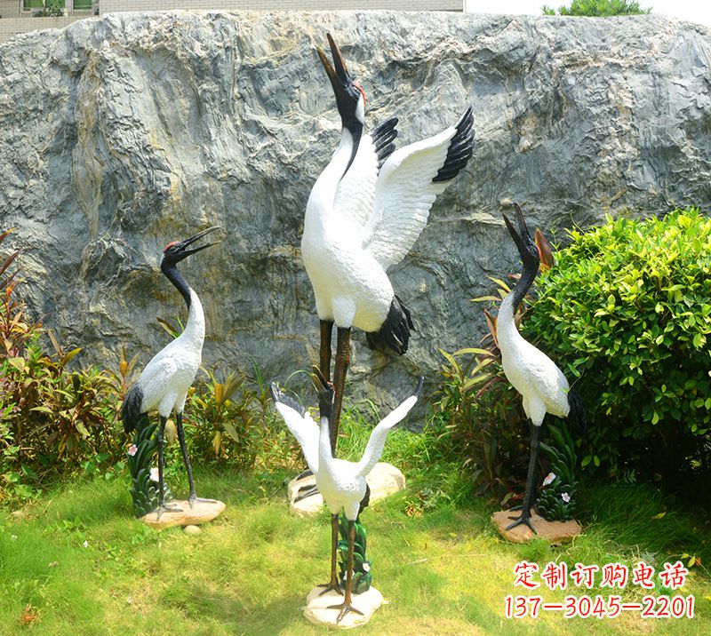 大同仙鹤雕塑 墓地