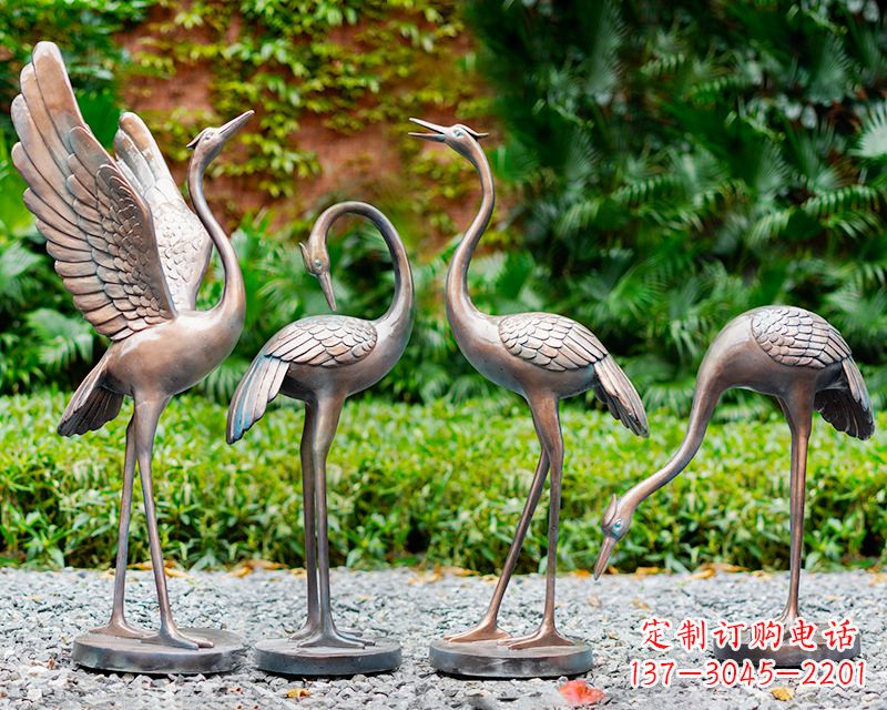 大同仙鹤雕像