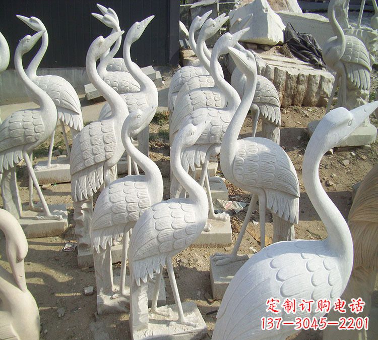 大同仙鹤石雕石雕