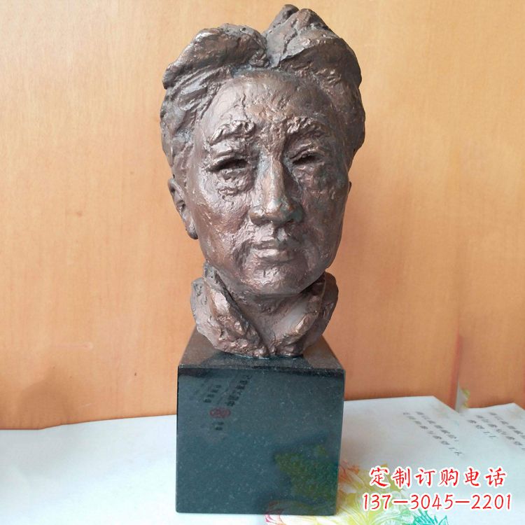 大同现代画家徐悲鸿先生头像雕塑