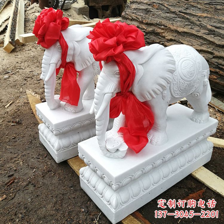 大同现代石雕大象