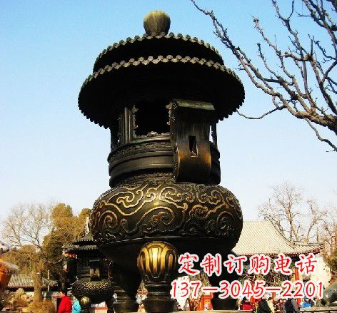 大同香炉铜雕塑