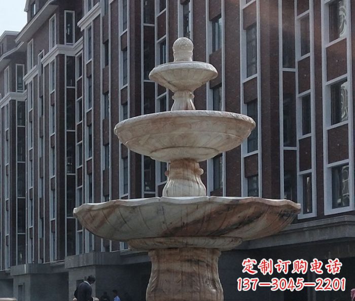 大同小区景观大型喷泉石雕 (6)