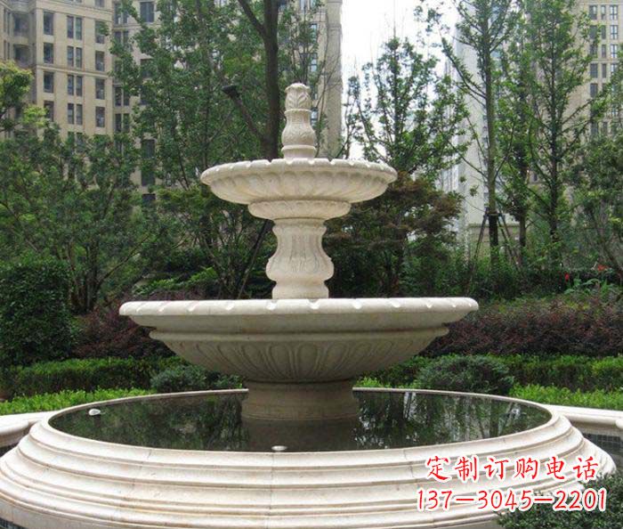 大同小区景观欧式喷泉石雕 (2)