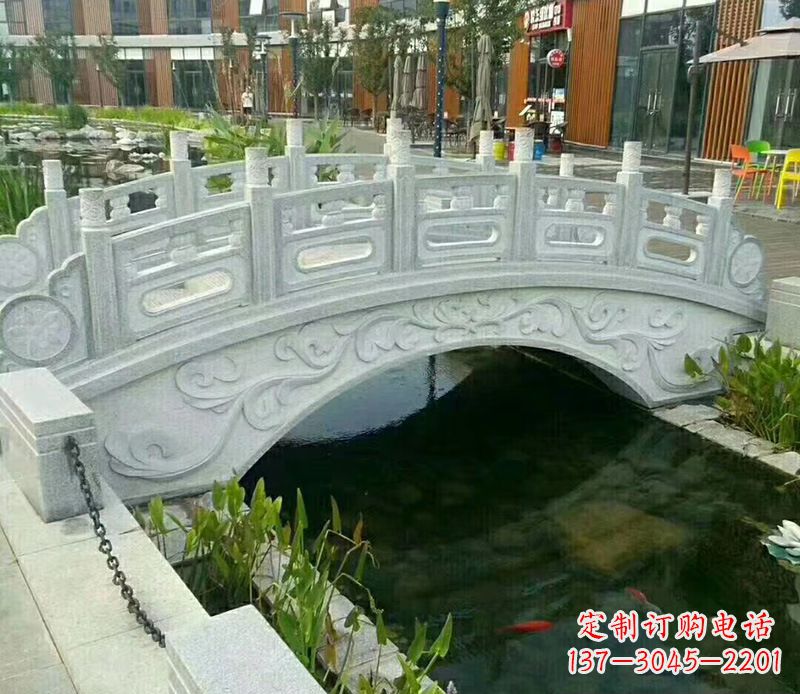 大同小区景观石桥栏杆