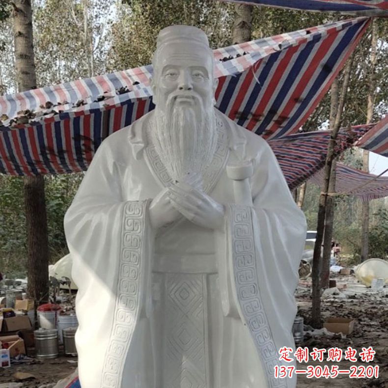 大同校园孔子雕像
