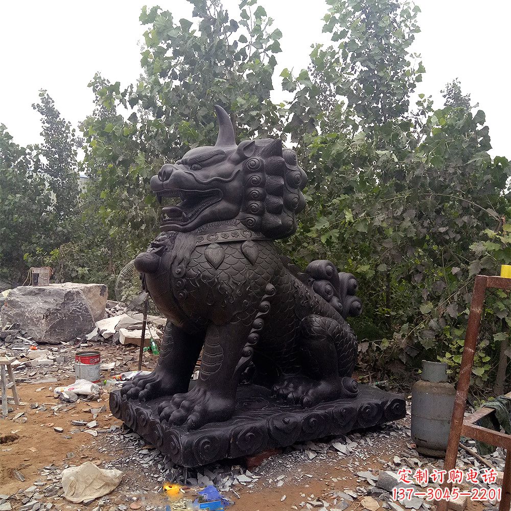 大同獬豸铸铜雕塑