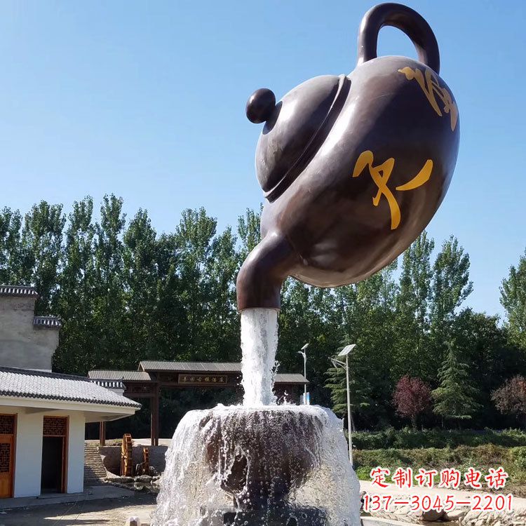 大同悬空天壶流水喷泉