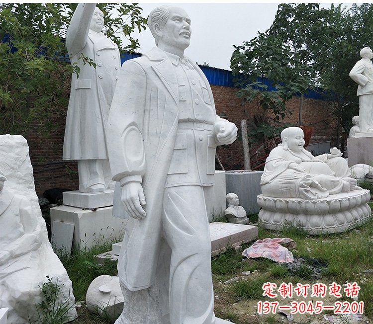大同医院名人白求恩石雕