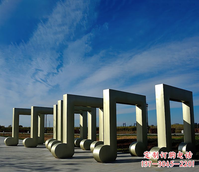 大同音符雕塑户外