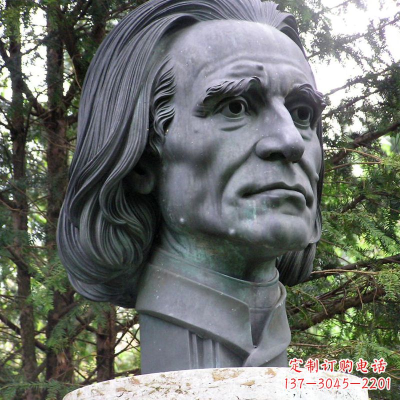 大同英国著名外科医生利斯特铜雕头像雕塑