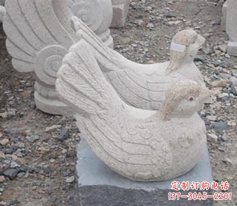 大同鸳鸯石雕