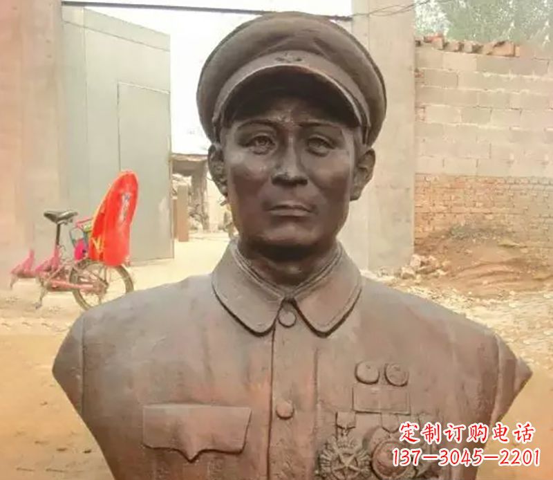 大同元帅名人胸像铜雕
