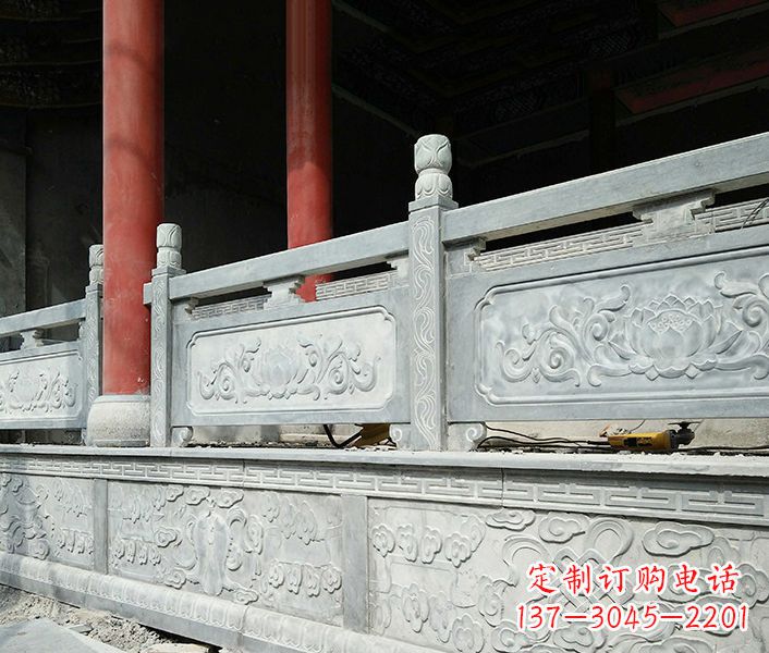 大同园林仿古石栏板景观石雕_1 (3)