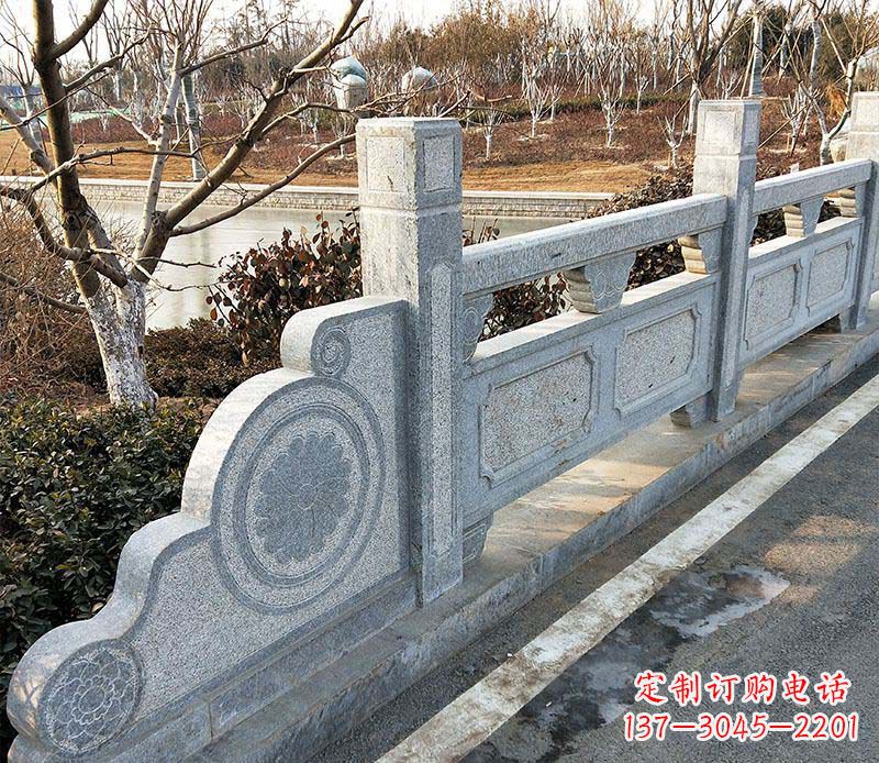 大同园林仿古石栏板景观石雕_1